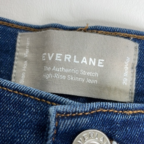 Everlane High Rise Skinny Jeans Size 29 - Picture 2 of 10